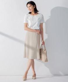 23区 L 【セットアップ対応/洗える】合繊 セットアップ スカート