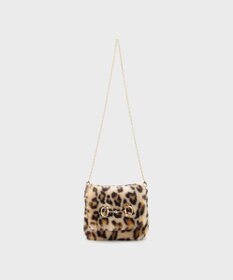 GRACE CONTINENTAL a point etcレオパードミニバッグ