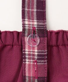 ANY KIDS チェックプリーツジャンパースカート