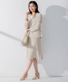 23区 L 【セットアップ対応/洗える】合繊 セットアップ スカート