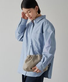 russet レザー巾着4WAYショルダーバッグ(CE-1454)