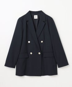 ANY L イージーケアライトストレッチダブルテーラードジャケット