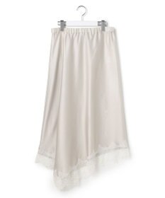 23区 L 【GOLD LABEL】パールサテン 2WAY スカート