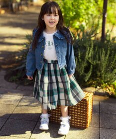 ANY KIDS ロゴ入り 長袖 Ｔシャツ