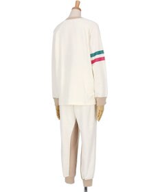 WACOAL ワコール_リラックス＆スリープ パジャマ 長袖 長ズボン 綿100%(本体) ガーゼ裏毛素材 PEANUTS レディース FDX555 /ワコール