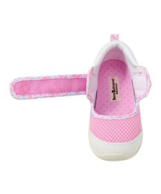 MIKI HOUSE HOT BISCUITS 【14-15.5cm】ワンストラップ風 ダブルラッセル セカンドベビーシューズ