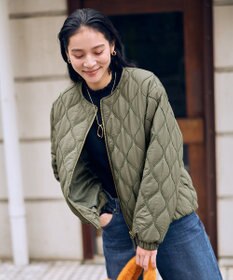 ANY L モールキルトブルゾン