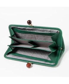 UNBILLION ペルケ perche / アクリル玉がま口長財布