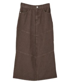 Green Parks デニムタイトロングスカート