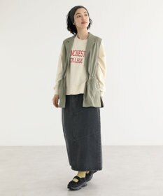 Green Parks デニムタイトロングスカート