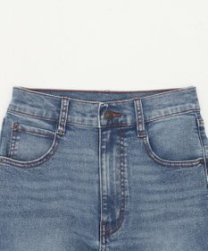 WEGO 【美脚パンツ】ストレッチフレアデニムパンツ