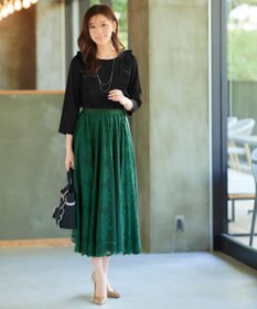 Tiaclasse 【安田美沙子さん  小倉優子さん着用・日本製】大人可愛い2連風チェーンネックレス