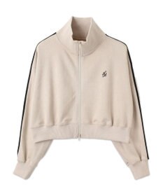 WEGO スエードポンチクロップドトラックジャケット