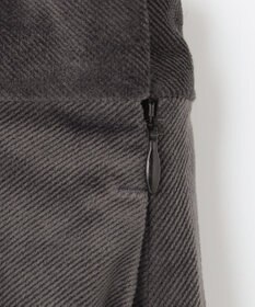 ANY 【洗濯機可】エステルベロア ガウチョパンツ