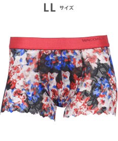 WACOAL MEN WACOAL MEN 【レースボクサー】 ボクサーパンツ フロント快適グラマラス 通気性 スカラ始末(裾部分) 前閉じ レース 下着 メンズ WT3826 /ワコールメン