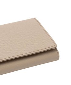 LANVIN en Bleu リュクサンブール かぶせ長財布