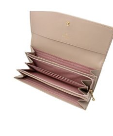 LANVIN en Bleu リュクサンブール かぶせ長財布