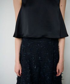 GRACE CONTINENTAL リボンヤーンフレアパンツ