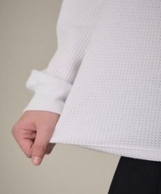 WEGO 【ユニセックス着用ITEM】ワッフルロゴT（長袖）