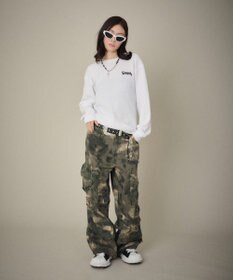 WEGO 【ユニセックス着用ITEM】ワッフルロゴT（長袖）