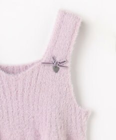 組曲 KIDS 【S-Lサイズ】シャギーニット キャミソール