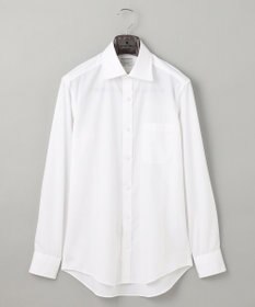 GOTAIRIKU 【形態安定】PREMIUMPLEATS_セミワイドカラー _織柄_通年ドレスシャツ