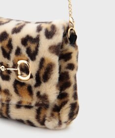 GRACE CONTINENTAL a point etcレオパードミニバッグ