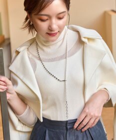 Phoebe マルチwayメタルボール×パールネックレス