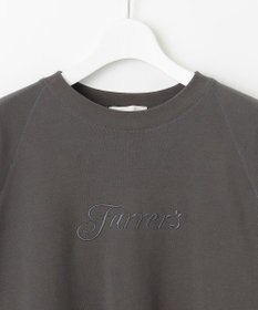 自由区 L クリアループバックレタリング スウェット