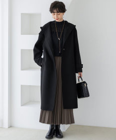 ２３区新品✨️シアーギャザーハイネックニット今季　ブラウス　シャツiCBダントン 洗える】シアーギャザー ハイネック ニット / 23区 | ファッション通販