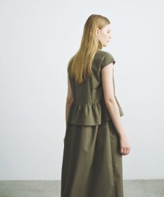 #Newans 【洗える】ラウンドフリルワンピース