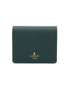 LANVIN en Bleu リュクサンブール 二つ折りコンパクト財布
