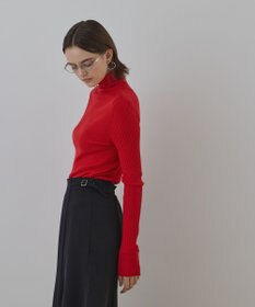 GRACE CONTINENTAL ウールハイゲージニットトップ