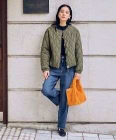 ANY L モールキルトブルゾン