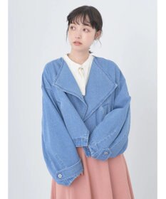 earth music&ecology ビッグカラーショートジャケット