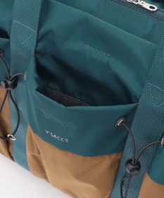 Y'SACCS ドローストリング コンビカラービッグトート