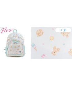 Mother garden マザーガーデン 子供用 リュックサック 【Ｍサイズ】 《くま柄》