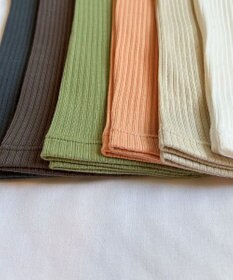 ORuKuBET organic cotton rib arm cover 【 UVカット・オーガニックコットン・日本製 】