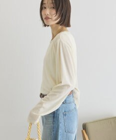 AMERICAN HOLIC ラウンドカットシアープルオーバー