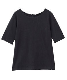 earth music&ecology リブメロープルオーバー