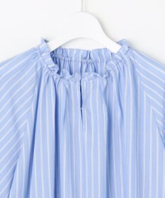 自由区 S リヨセルポプリンフリル ブラウス