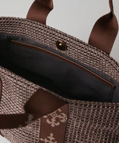 russet ナイロンラフィアデイリーミニトートバッグ(CE-1712)