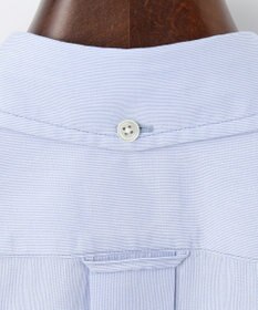 J.PRESS MEN 【WEB限定】ポプリンヘアラインJ刺繍シャツ/B.D