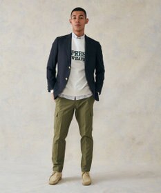 J.PRESS MEN 【定番 / 不朽の名作】ペピンメリノトロピカル 紺ブレザー / 金釦 / 背抜き / Authentic-Fit
