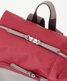 Y'SACCS ナイロン×リサイクルレザー　コンビマルチリュック