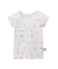 MIKI HOUSE HOT BISCUITS 【80-120cm】 フライス素材半袖肌着(女の子用インナー)