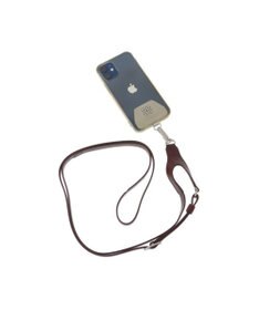 ＊美品＊ genten スマートフォンストラップ ノウチャ スマートフォンストラップ｜商品一覧 | 革財布、バッグのgenten