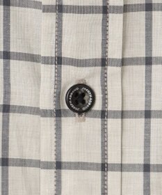 JOSEPH ABBOUD 【綿100％】ファインカウントシャンブレーチェックシャツ