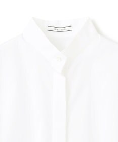 BEIGE， 【洗える】MAGNOLIA / ゴールド釦コットンショート丈ブラウス