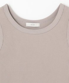 ANY L リブタンクトップ